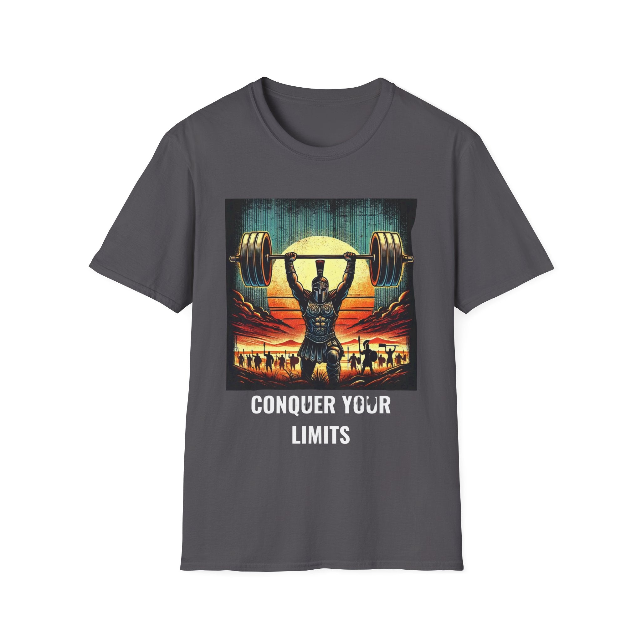 Conquer Your Limits (Sunset Warrior) T-shirt