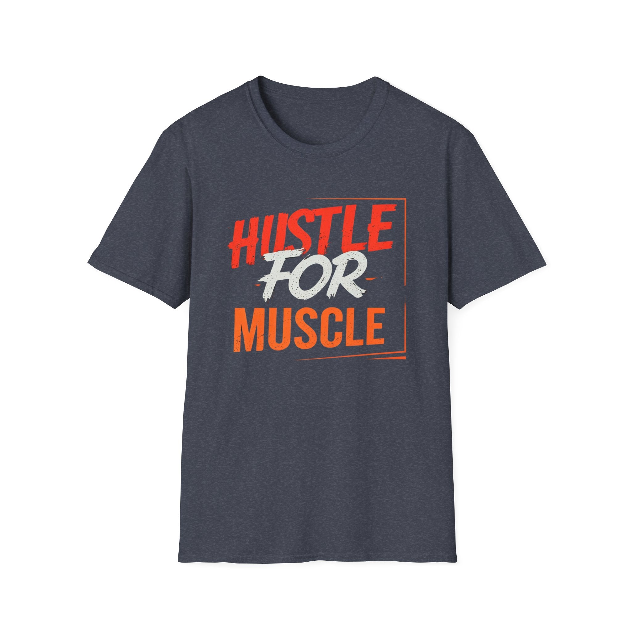 Hustle For Muscle – Box Style T-shirt