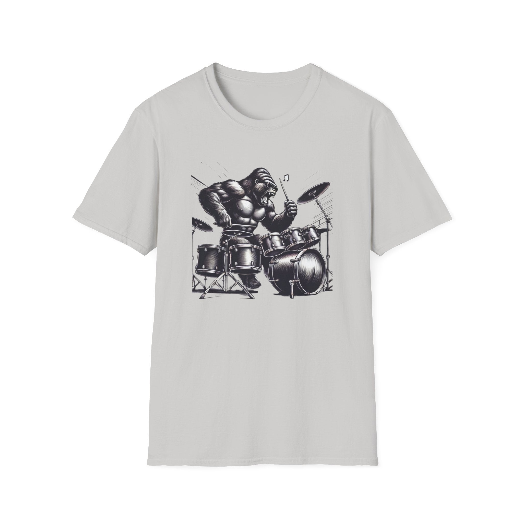 Gorilla Drummer T-Shirt