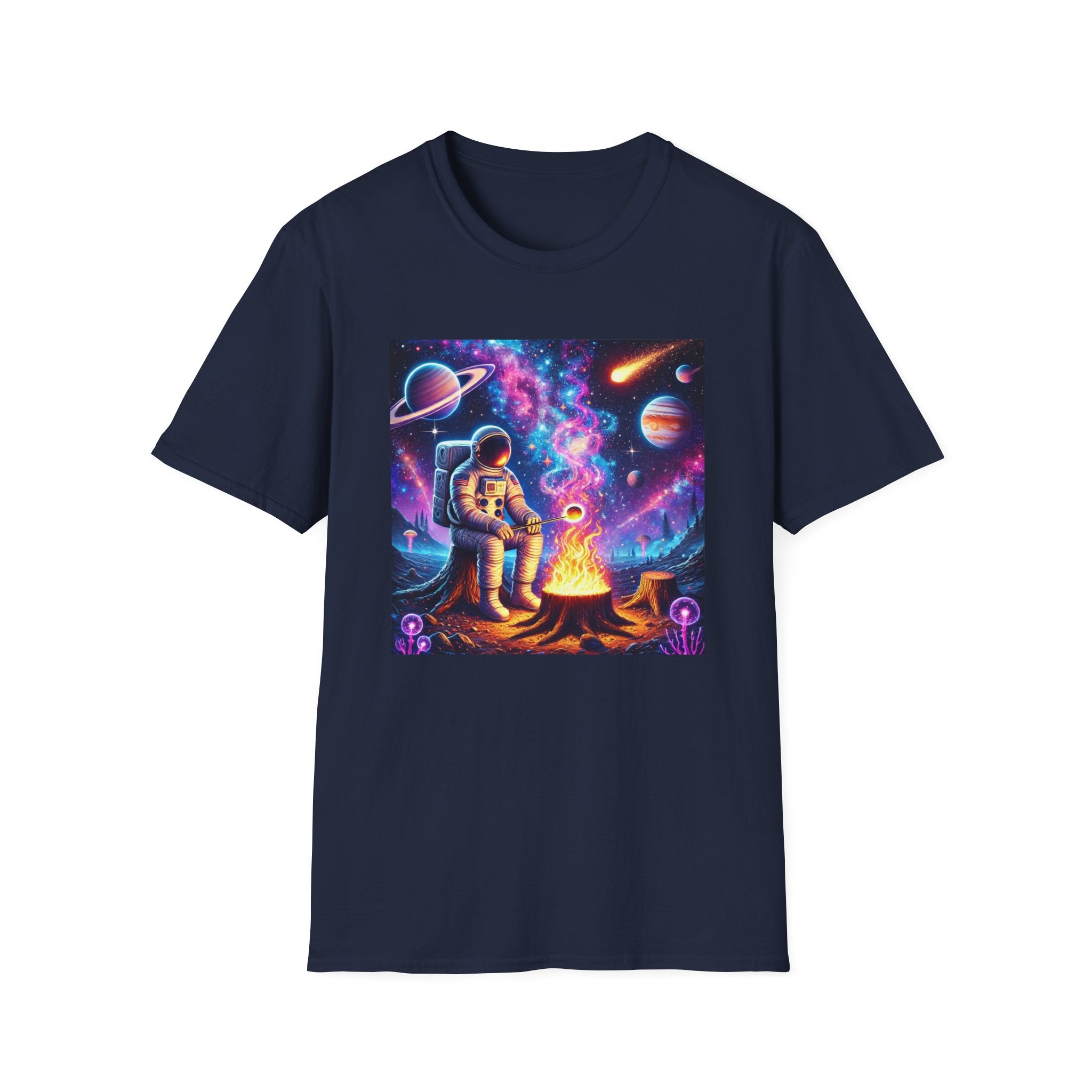 Cosmic Campfire Astronaut T-Shirt