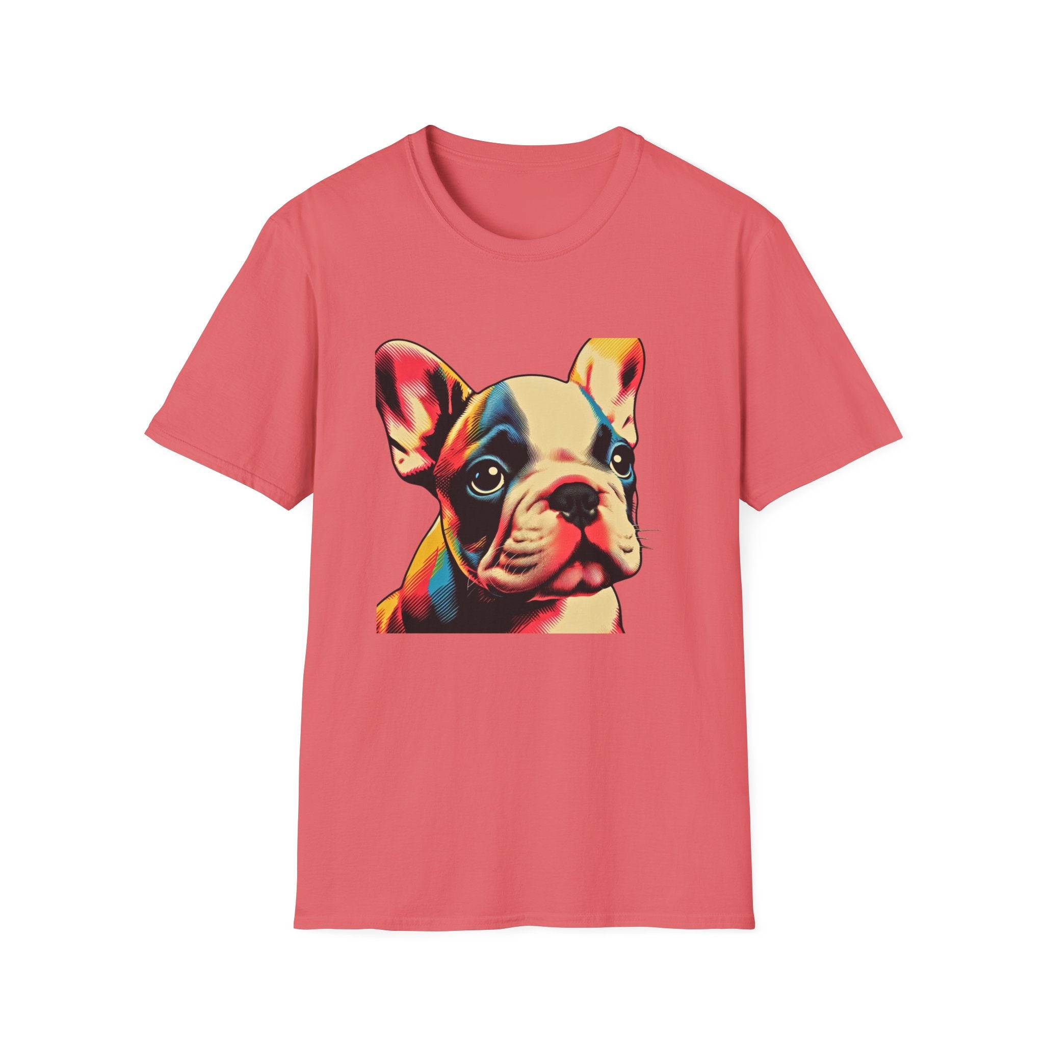 French Bulldog Pop Art Face T-Shirt