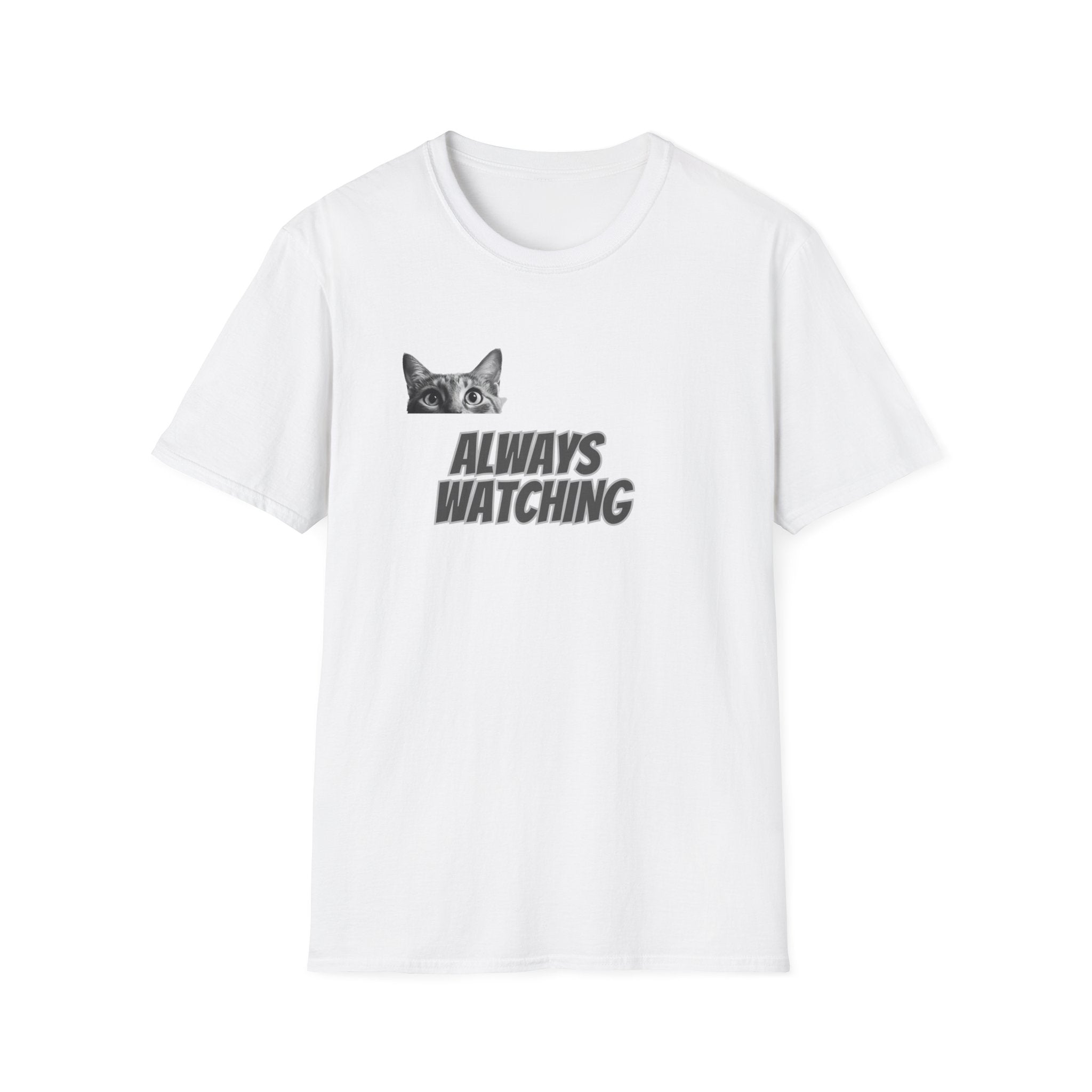 Always Watching Cat T-Shirt